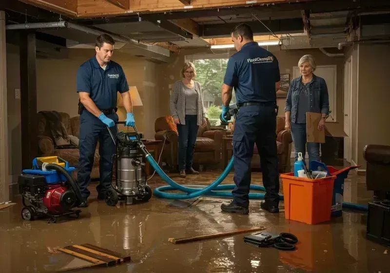 Basement Water Extraction and Removal Techniques process in George West, TX